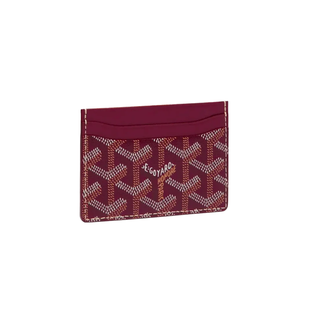 Saint-Sulpice Card Wallet - Burgundy