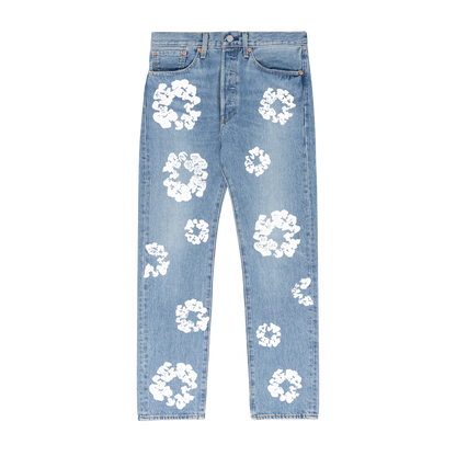 Denim Tears - The Cotton Wreath Jean Light Wash